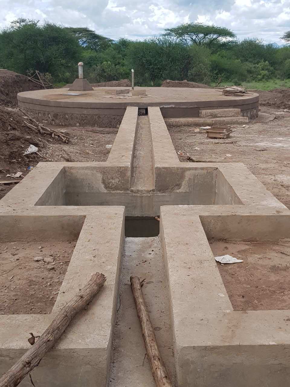 Wassersammelzisterne in Äthiopien (Quelle: Kindernothilfe-Partner HUNDEE) Wassersammelzisterne in Äthiopien (Quelle: Kindernothilfe-Partner HUNDEE)